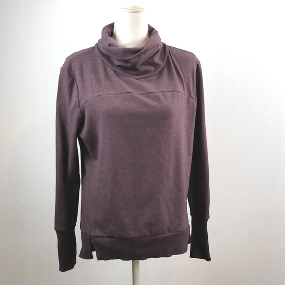 Apana Women's fleece lined turtleneck top - Picture 1 of 7